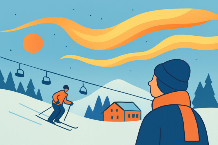 Kaamos ja valoisuus rinnelomalla – pohjoisen erityispiirre