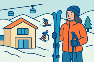 Ski in ski out -majoitus – mitä se käytännössä tarkoittaa