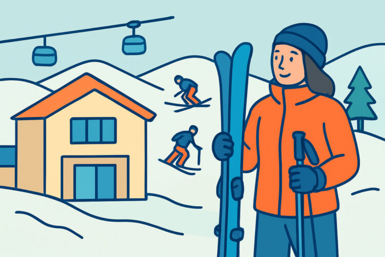Ski in ski out -majoitus – mitä se käytännössä tarkoittaa